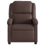 Brauner Kunstleder-Fernsehsessel von , Sessel - Ref: Foro24-371777, Preis: 220,44 €, Rabatt: %