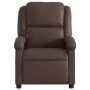 Brauner Kunstleder-Fernsehsessel von , Sessel - Ref: Foro24-371777, Preis: 209,12 €, Rabatt: %