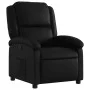 Sillón reclinable de cuero sintético negro de , Sillones - Ref: Foro24-371775, Precio: 194,48 €, Descuento: %