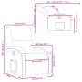 Schwarzer Kunstleder-Fernsehsessel von , Sessel - Ref: Foro24-371775, Preis: 196,92 €, Rabatt: %