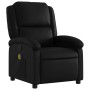 Sillón de masaje reclinable cuero sintético negro de , Sillones - Ref: Foro24-371782, Precio: 214,73 €