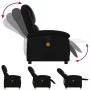 Massage-Sessel, verstellbar, aus schwarzem Kunstleder. von , Sessel - Ref: Foro24-371782, Preis: 212,05 €, Rabatt: %