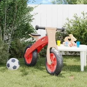 Bicicleta sin pedales para niños con neumáticos de aire rojo by , Pedal or push vehicles - Ref: Foro24-358357, Price: 44,39 €...