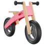Bicicleta sin pedales para niños rosa