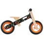 Bicicleta de equilibrio para niños estampado naranja
