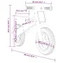 Bicicleta de equilibrio para niños estampado naranja by , Pedal or push vehicles - Ref: Foro24-358362, Price: 44,42 €, Discou...