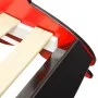 Children's bed in the shape of a racing car and LED 90x200 cm red by vidaXL, Cribs and beds for children - Ref: Foro24-243936...