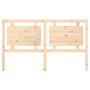 Solid pine wood bed headboard 165.5x4x100 cm by , Headboards and footboards - Ref: Foro24-817950, Price: 59,28 €, Discount: %