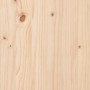 Solid pine wood bed headboard 165.5x4x100 cm by , Headboards and footboards - Ref: Foro24-817950, Price: 59,28 €, Discount: %