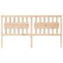 Cabecero de cama madera maciza de pino 185,5x4x100 cm de , Cabeceros y pies de cama - Ref: Foro24-818585, Precio: 63,02 €, De...