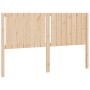 Cabecero de cama madera maciza de pino 165,5x4x100 cm de , Cabeceros y pies de cama - Ref: Foro24-818880, Precio: 64,07 €, De...