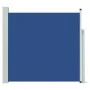 Toldo lateral retráctil de jardín azul 170x300 cm de , Sombrillas - Ref: Foro24-48366, Precio: 86,54 €, Descuento: %
