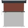Braune Balkon-Seitenmarkise 140x250 cm von , Sonnenschirme - Ref: Foro24-48429, Preis: 77,34 €, Rabatt: %
