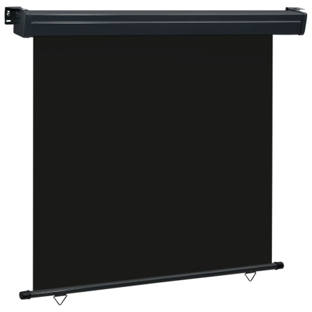Toldo lateral de balcón negro 170x250 cm de , Sombrillas - Ref: Foro24-48436, Precio: 80,84 €, Descuento: %
