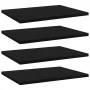 Estantes para estantería 4 uds contrachapada negro 40x30x1,5 cm de , Estanterías - Ref: Foro24-805156, Precio: 28,74 €, Descu...