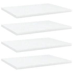 Shelf shelves 4 pcs white plywood 40x30x1.5cm by , Shelves - Ref: Foro24-805154, Price: 34,15 €, Discount: %