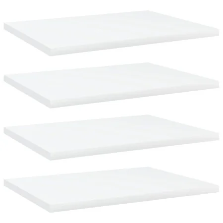Shelf shelves 4 pcs white plywood 40x30x1.5cm by , Shelves - Ref: Foro24-805154, Price: 34,15 €, Discount: %