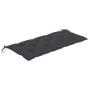 2-Sitzer-Gartenbank aus massivem Eukalyptusholz und Kissen 120 cm von , Gartenbänke - Ref: Foro24-3060984, Preis: 193,42 €, R...