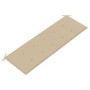 3-Sitzer-Gartenbank aus massivem Eukalyptusholz und Kissen 150 cm von , Gartenbänke - Ref: Foro24-3060999, Preis: 191,59 €, R...
