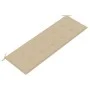 3-Sitzer-Gartenbank aus massivem Eukalyptusholz und Kissen 150 cm von , Gartenbänke - Ref: Foro24-3060999, Preis: 184,65 €, R...