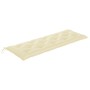 Banco de jardín 3 plazas madera maciza eucalipto y cojín 150 cm de , Bancos de jardín - Ref: Foro24-3061013, Precio: 192,35 €