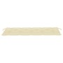 3-Sitzer-Gartenbank aus massivem Eukalyptusholz und Kissen 150 cm von , Gartenbänke - Ref: Foro24-3061013, Preis: 189,11 €, R...