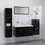 Badezimmermöbelset aus schwarzer Spanplatte von , Badezimmermöbel - Ref: Foro24-3071109, Preis: 353,01 €, Rabatt: %
