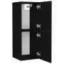 Badezimmermöbelset aus schwarzer Spanplatte von , Badezimmermöbel - Ref: Foro24-3071109, Preis: 353,01 €, Rabatt: %