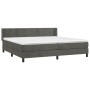Boxspringbett mit dunkelgrauer Samtmatratze 200x200 cm von , Betten und Lattenroste - Ref: Foro24-3130980, Preis: 558,08 €, R...