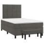 Cama box spring con colchón terciopelo gris oscuro 120x200 cm de , Camas y somieres - Ref: Foro24-3137834, Precio: 435,79 €, ...