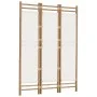 Folding screen with 3 panels bamboo and canvas 120 cm by , Room dividers - Ref: Foro24-350623, Price: 81,45 €, Discount: %