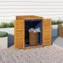 Caja de almacenaje de jardín madera maciza acacia 70x87x104 cm de , Cajas de almacenaje para exteriores - Ref: Foro24-360029,...