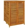 Caja de almacenaje de jardín madera maciza acacia 70x87x104 cm de , Cajas de almacenaje para exteriores - Ref: Foro24-360029,...