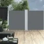 Anthrazitgraue einziehbare Seitenmarkise 140x600 cm von , Sonnenschirme - Ref: Foro24-48456, Preis: 120,13 €, Rabatt: %