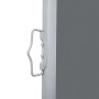 Anthrazitgraue einziehbare Seitenmarkise 140x600 cm von , Sonnenschirme - Ref: Foro24-48456, Preis: 123,67 €, Rabatt: %