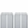Anthrazitgraue einziehbare Seitenmarkise 140x600 cm von , Sonnenschirme - Ref: Foro24-48456, Preis: 120,13 €, Rabatt: %
