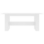 Weißer Esstisch aus Holzwerkstoff, 180 x 90 x 76 cm von , Küchen- und Esstische - Ref: Foro24-800468, Preis: 110,67 €, Rabatt: %