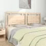 Bettkopfteil aus massivem Kiefernholz, 185,5 x 4 x 100 cm von , Kopf- und Fußteile - Ref: Foro24-817955, Preis: 76,12 €, Raba...
