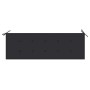 3-Sitzer-Gartenbank aus massivem Eukalyptusholz und Kissen 150 cm von , Gartenbänke - Ref: Foro24-3060996, Preis: 194,98 €, R...
