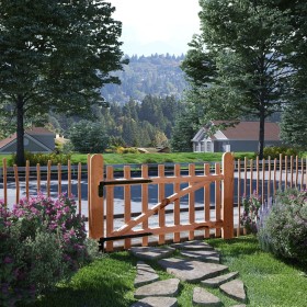 Gate for fence 100x60cm impregnated hazel wood by vidaXL, garden gates - Ref: Foro24-142594, Price: 78,78 €, Discount: %