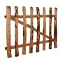 Puerta para valla 100x60cm madera de avellano impregnada de vidaXL, Puertas de jardín - Ref: Foro24-142594, Precio: 76,98 €, ...