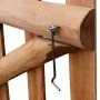 Puerta para valla 100x60cm madera de avellano impregnada de vidaXL, Puertas de jardín - Ref: Foro24-142594, Precio: 76,98 €, ...