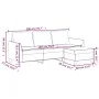 3-Sitzer-Sofa mit schwarzem Kunstlederhocker 180 cm von , Sofas - Ref: Foro24-3201122, Preis: 315,87 €, Rabatt: %