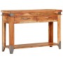 Mesa consola de madera maciza de acacia 110x34x74 cm de vidaXL, Mesitas de noche - Ref: Foro24-338469, Precio: 173,36 €, Desc...