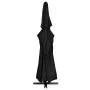 Garden umbrella with black aluminum pole 600 cm by , Umbrellas - Ref: Foro24-47376, Price: 259,64 €, Discount: %