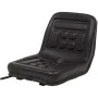 Black universal tractor seat by vidaXL, Tractor Accessories and Parts - Ref: Foro24-142317, Price: 92,09 €, Discount: %