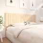 Cabecero de cama madera maciza de pino 185,5x4x100 cm de , Cabeceros y pies de cama - Ref: Foro24-818885, Precio: 78,03 €, De...