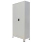 Büroschrank mit 2 Türen aus grauem Stahl 90x40x180 cm von vidaXL, Aktenschränke - Ref: Foro24-20152, Preis: 338,75 €, Rabatt: %