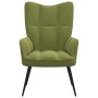 Entspannungssessel aus hellgrünem Samt von , Sessel - Ref: Foro24-328076, Preis: 107,63 €, Rabatt: %