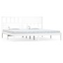 Estructura de cama sin colchón madera de pino blanco 200x200 cm